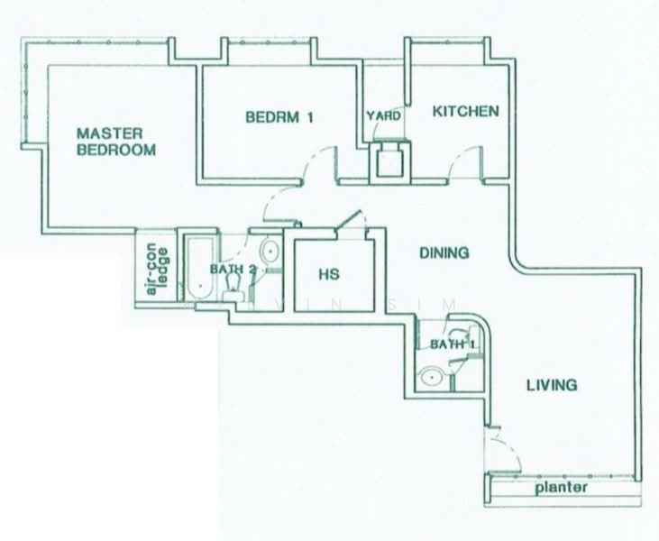 Jervois Regency, 49 Jervois Road, 2 Bedrooms, 969 sqft, Apartment For Sale, by Melvin Sim, 500143181 - PropertyGuru.com.sg
