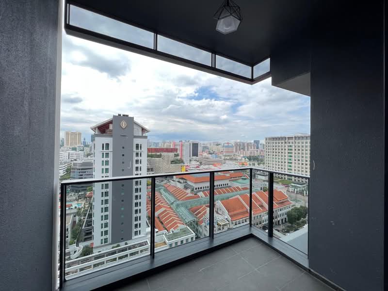The M, 30 Middle Road, 2 Bedrooms, 667 sqft, Condominium For Sale, by Jen James (邱瑞蓁), 500143244 - Balcony - PropertyGuru.com.sg