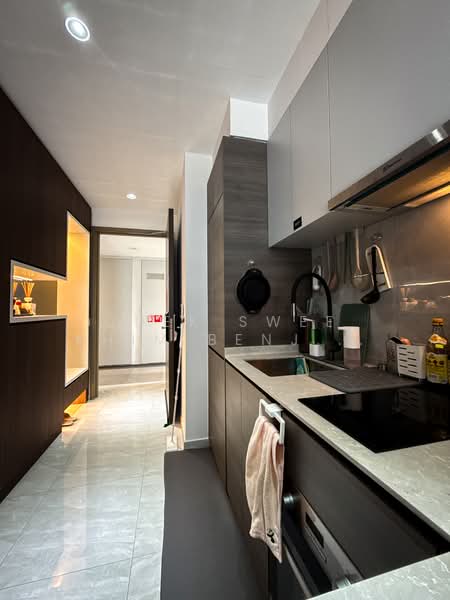 The Florence Residences, 99 Hougang Avenue 2, 1 Bedroom, 484 sqft, Condominium For Rent, by Quek Swee Khim Benjamin, 500143264 - Kitchen - PropertyGuru.com.sg