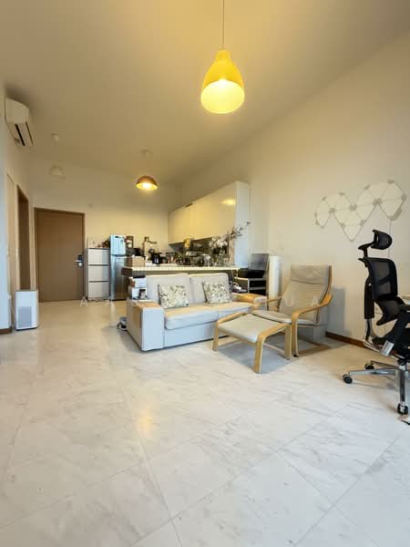 The Tennery, 3 Woodlands Road, 1 Bedroom, 614 sqft, Condominium For Rent, by Aason Chua, 500143292 - Living Room - PropertyGuru.com.sg