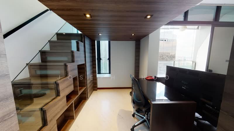 The Scotts Tower, 38 Scotts Road, 2 Bedrooms, 840 sqft, Condominium For Sale, by Joseph Khoo, 500143302 - 2nd Bedroom Loft with Study - PropertyGuru.com.sg