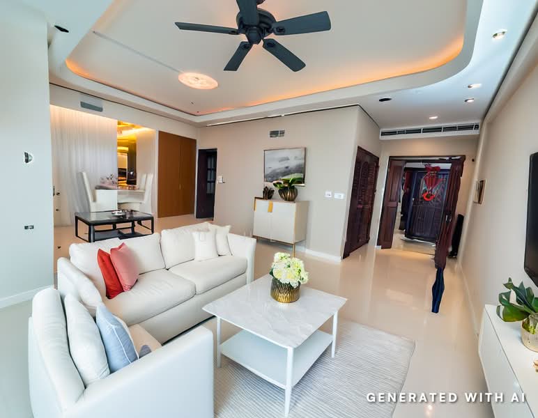 Northvale, 65 Choa Chu Kang Loop, 3 Bedrooms, 1,292 sqft, Condominium For Sale, by Xu Helen, 500143312 - Living Room - PropertyGuru.com.sg