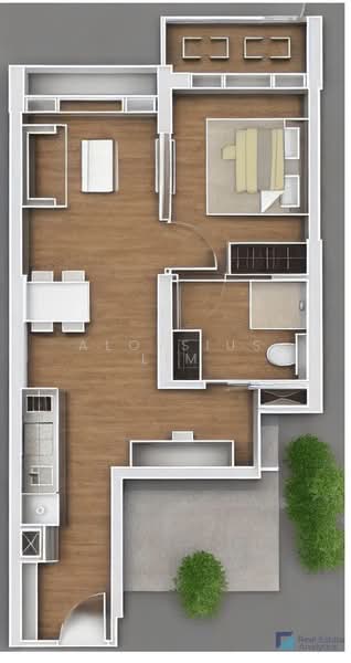 Sceneca Residence, 26 Tanah Merah Kechil Link, 1 Bedroom, 538 sqft, Condominium For Sale, by Aloysius Lim, 500143398 - PropertyGuru.com.sg