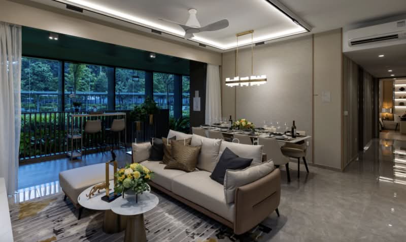 Lentor Gardens Residences, 68 Lentor Gardens, 4 Bedrooms, 1,184 sqft, Condominium For Sale, by LiLi Koh, 500143428 - Living Room - PropertyGuru.com.sg