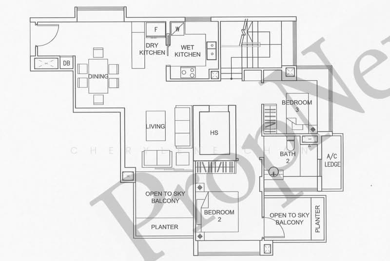 The Waterline, 167 Poh Huat Road West, 3 Bedrooms, 2,045 sqft, Condominium For Sale, by Cherylene Chan, 500143437 - PropertyGuru.com.sg