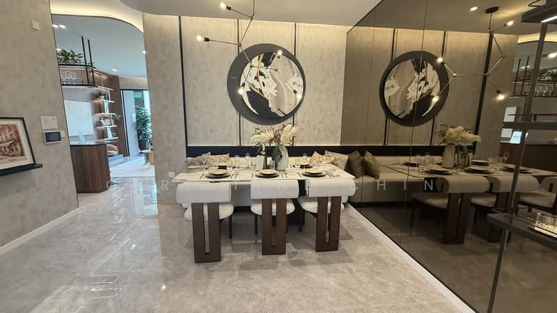 SUPER CHEAP! FREEHOLD AT LEASEHOLD PRICE! 5 MINS WALK TO MRT!, , 3 Bedrooms, 764 sqft, Condominium For Sale, by Christine Chin, 500143451 - Dining Room - PropertyGuru.com.sg