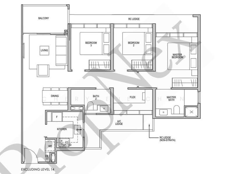 Lentor Modern, Lentor Central, 3 Bedrooms, 969 sqft, Condominium For Sale, by Cherylene Chan, 500143456 - PropertyGuru.com.sg