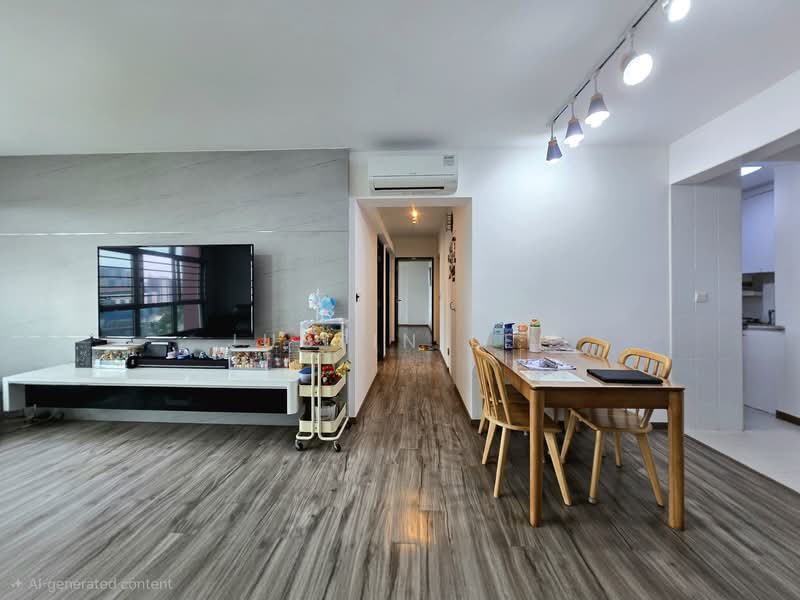 780C Woodlands Crescent, 780C Woodlands Crescent, 3 Bedrooms, 990 sqft, HDB Flat For Sale, by Justin Lee, 500143457 - Living Room - PropertyGuru.com.sg