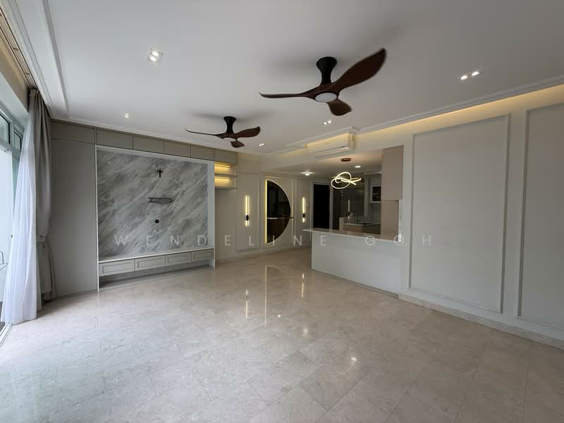 Monterey Park Condominium, 33 West Coast Rise, 3 Bedrooms, 1,367 sqft, Condominium For Sale, by Wendeline Goh, 500143492 - Living Room - PropertyGuru.com.sg