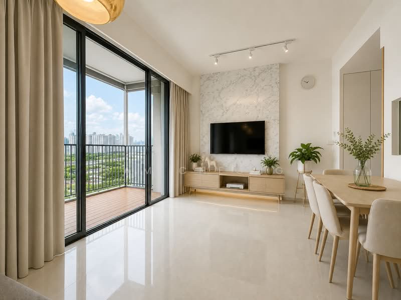 La Fiesta, 70 Sengkang Square, 2 Bedrooms, 732 sqft, Condominium For Sale, by Sam Cheong, 500143530 - Living Room - PropertyGuru.com.sg