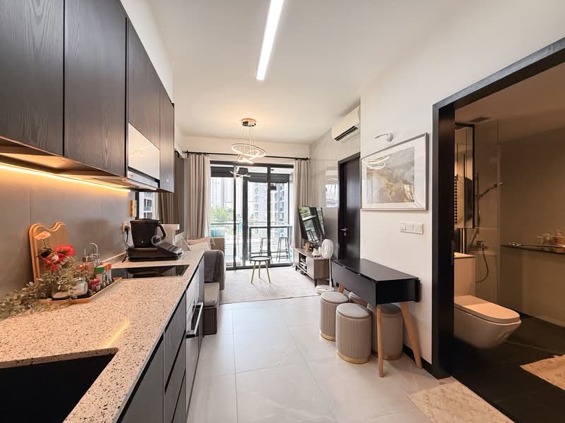 Bukit 828, 828 Upper Bukit Timah Road, 2 Bedrooms, 635 sqft, Condominium For Rent, by Jonathan Yeo, 500143561 - Kitchen - PropertyGuru.com.sg