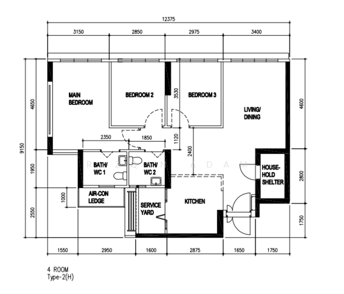 618B Tampines Street 61, 618B Tampines Street 61, 3 Bedrooms, 1,001 sqft, HDB Flat For Sale, by Rizqin Adam, 500143570 - PropertyGuru.com.sg