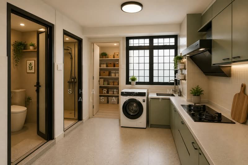 53 Lorong 5 Toa Payoh, 53 Lorong 5 Toa Payoh, 2 Bedrooms, 732 sqft, HDB Flat For Sale, by Sharifah M Alsagoff, 500143587 - Kitchen - PropertyGuru.com.sg
