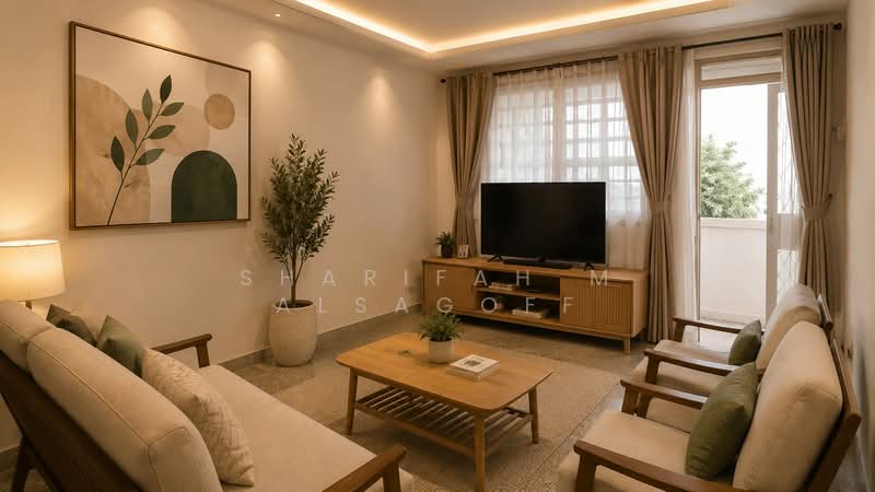53 Lorong 5 Toa Payoh, 53 Lorong 5 Toa Payoh, 2 Bedrooms, 732 sqft, HDB Flat For Sale, by Sharifah M Alsagoff, 500143587 - Living Room - PropertyGuru.com.sg
