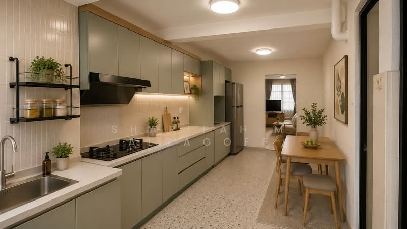 53 Lorong 5 Toa Payoh, 53 Lorong 5 Toa Payoh, 2 Bedrooms, 732 sqft, HDB Flat For Sale, by Sharifah M Alsagoff, 500143587 - Kitchen - PropertyGuru.com.sg