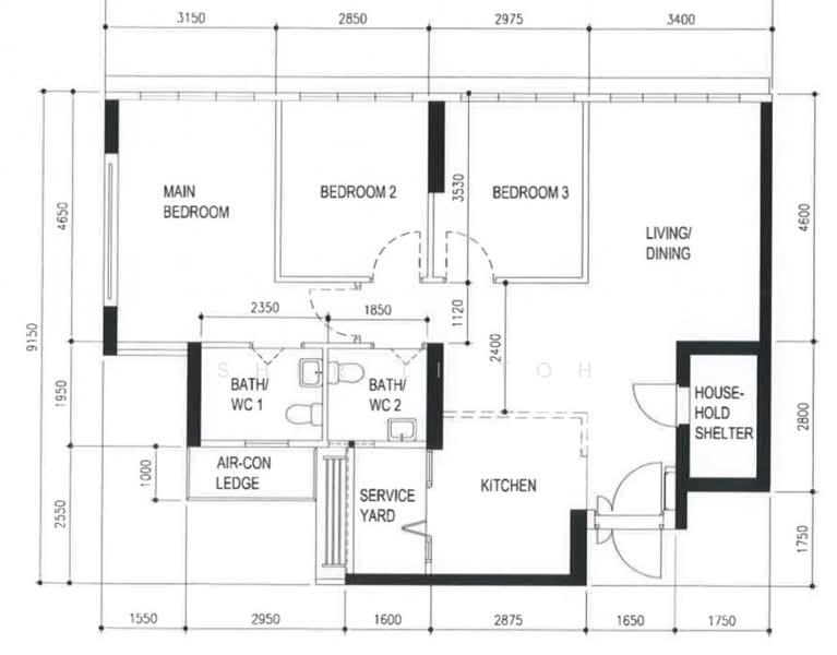 621A Tampines Street 61, 621A Tampines Street 61, 3 Bedrooms, 1,001 sqft, HDB Flat For Sale, by Sher Li Toh, 500143596 - PropertyGuru.com.sg