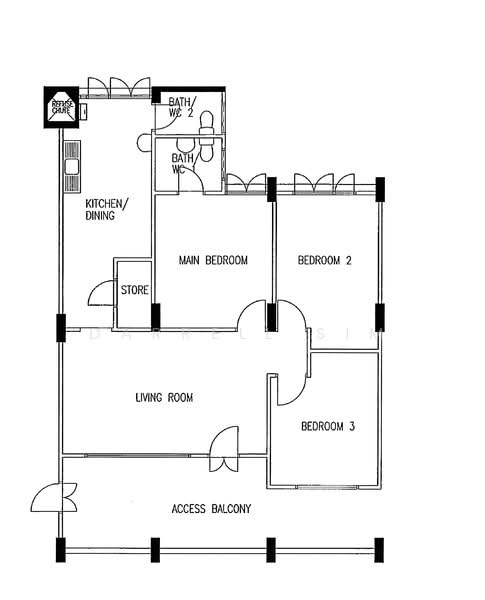 653 Yishun Avenue 4, 653 Yishun Avenue 4, 3 Bedrooms, 904 sqft, HDB Flat For Sale, by Darrell Sim, 500143627 - PropertyGuru.com.sg