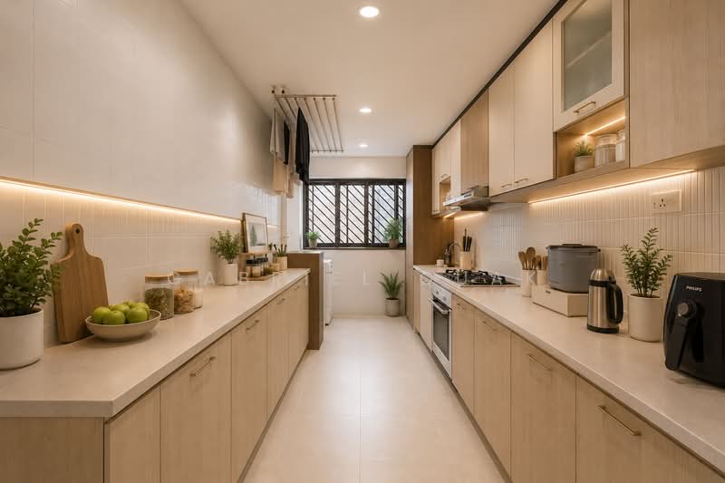 131 Bedok Reservoir Road, 131 Bedok Reservoir Road, Bedok / Upper East Coast, 3 Bedrooms, 1,313 sqft, HDB Flat For Sale, by Gabriel Quak, 500143649 - Kitchen - PropertyGuru.com.sg