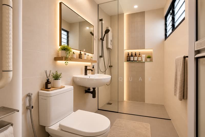 131 Bedok Reservoir Road, 131 Bedok Reservoir Road, Bedok / Upper East Coast, 3 Bedrooms, 1,313 sqft, HDB Flat For Sale, by Gabriel Quak, 500143649 - Bathroom - PropertyGuru.com.sg