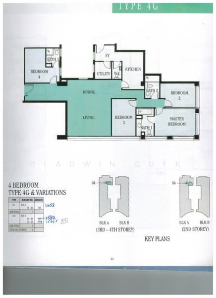 UE Square, , 4 Bedrooms, 1,572 sqft, Apartment For Sale, by Gladwin Quek, 500143663 - PropertyGuru.com.sg