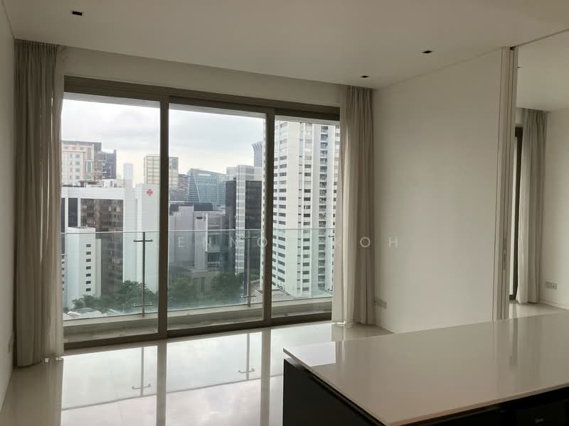 Scotts Square, 6 Scotts Road, 1 Bedroom, 635 sqft, Condominium For Rent, by Lennon Koh, 500143694 - Living room - PropertyGuru.com.sg