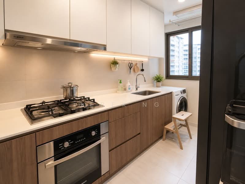 Sol Acres, 20 Choa Chu Kang Grove, 3 Bedrooms, 926 sqft, Executive Condominium For Sale, by Derek Ng, 500143720 - Kitchen - PropertyGuru.com.sg
