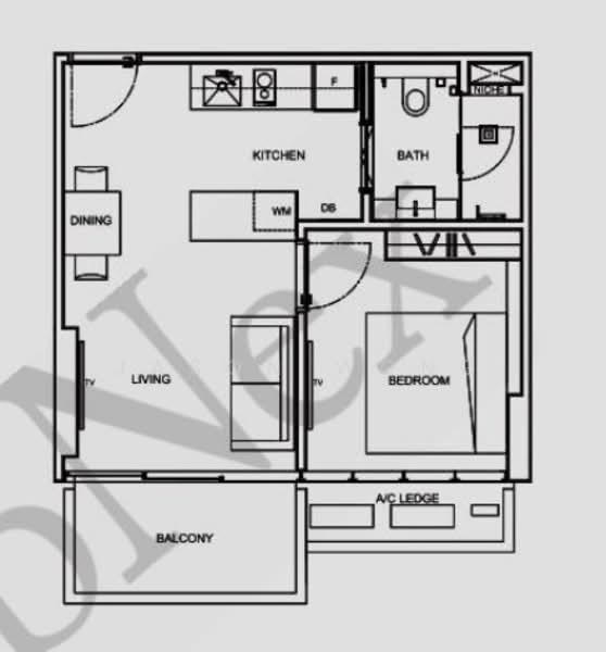 6 Derbyshire, 6 Derbyshire Road, 1 Bedroom, 527 sqft, Condominium For Sale, by Jason Wong, 500143738 - PropertyGuru.com.sg