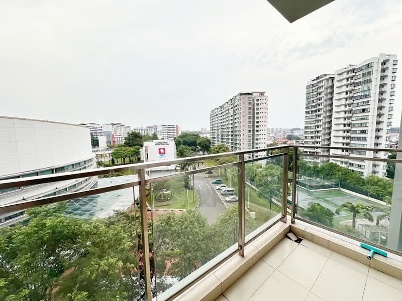 The Scala @ Lorong Chuan, 120 Serangoon Avenue 3, 3 Bedrooms, 1,044 sqft, Condominium For Rent, by Allen Gong, 500143768 - Balcony - PropertyGuru.com.sg
