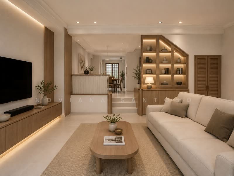 Avila Terrace, Mariam Way, 5 Bedrooms, 2,700 sqft, Terraced House For Sale, by Noviana Santoso, 500143774 - Living Room - PropertyGuru.com.sg