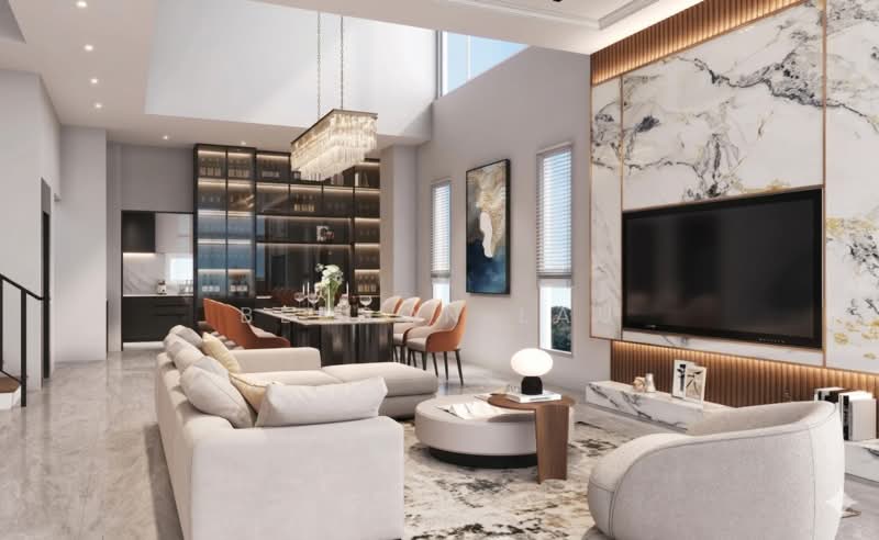 Upper East Coast Road (Oceanscape Residences), , 6 Bedrooms, 5,926 sqft, Corner Terrace For Sale, by Benson Lau, 500143818 - Living Room - PropertyGuru.com.sg