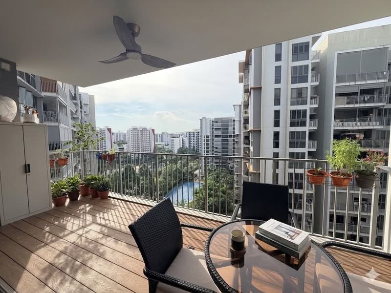 Parc Life, 39 Sembawang Crescent, 3 Bedrooms, 1,109 sqft, Executive Condominium For Sale, by JR Foo, 500143847 - Balcony - PropertyGuru.com.sg