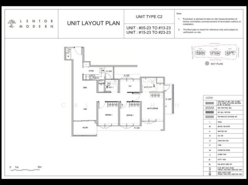 Lentor Modern, Lentor Central, 4 Bedrooms, 979 sqft, Condominium For Rent, by Calvin Choh, 500143879 - PropertyGuru.com.sg