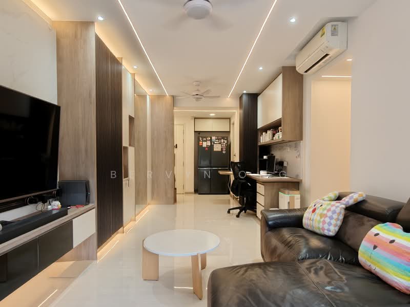 Riversound Residence, 1 Sengkang East Avenue, 4 Bedrooms, 1,475 sqft, Condominium For Sale, by Bervyn Ong, 500143929 - Living Room - PropertyGuru.com.sg