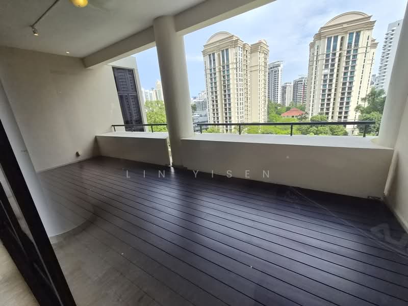 The Colonnade, 82 Grange Road, 4 Bedrooms, 3,617 sqft, Condominium For Rent, by Lin Yisen, 500143991 - Balcony - PropertyGuru.com.sg