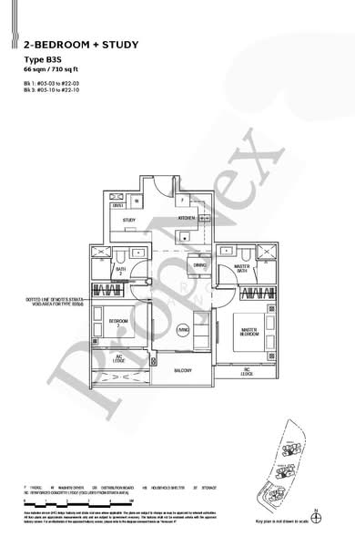 Piccadilly Grand, 3 Northumberland Road, 2 Bedrooms, 710 sqft, Condominium For Sale, by SHARON HAN, 500143999 - PropertyGuru.com.sg