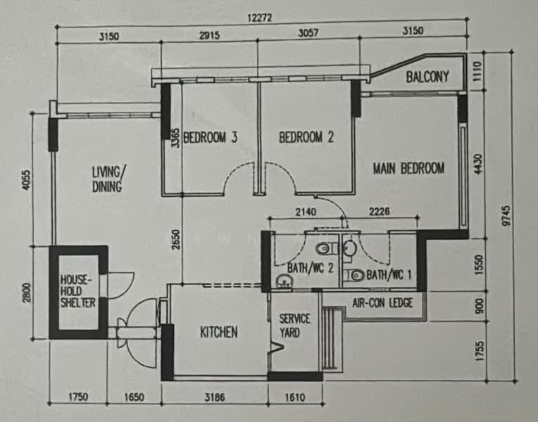 683A Edgedale Plains, 683A Edgedale Plains, 3 Bedrooms, 1,001 sqft, HDB Flat For Sale, by Dawn Ang, 500144069 - PropertyGuru.com.sg