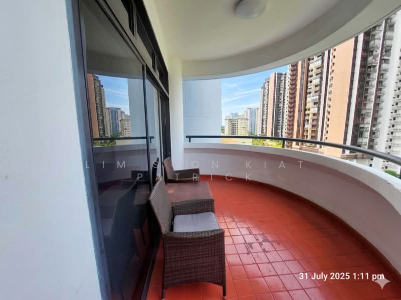 Mandarin Gardens, 7 Siglap Road, 2 Bedrooms, 1,001 sqft, Condominium For Sale, by Lim Soon Kiat Patrick, 500144085 - Balcony - PropertyGuru.com.sg