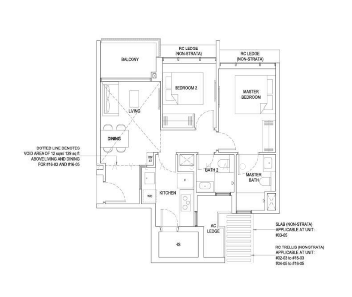 Bartley Vue, 6 Jalan Bunga Rampai, 2 Bedrooms, 732 sqft, Condominium For Rent, by Rayla Shao, 500144097 - PropertyGuru.com.sg