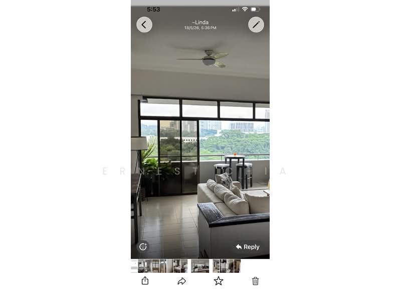 Leighwoods, 37 Mount Sinai Rise, 3 Bedrooms, 2,217 sqft, Condominium For Rent, by Ernest Chia, 500144130 - Living Room - PropertyGuru.com.sg
