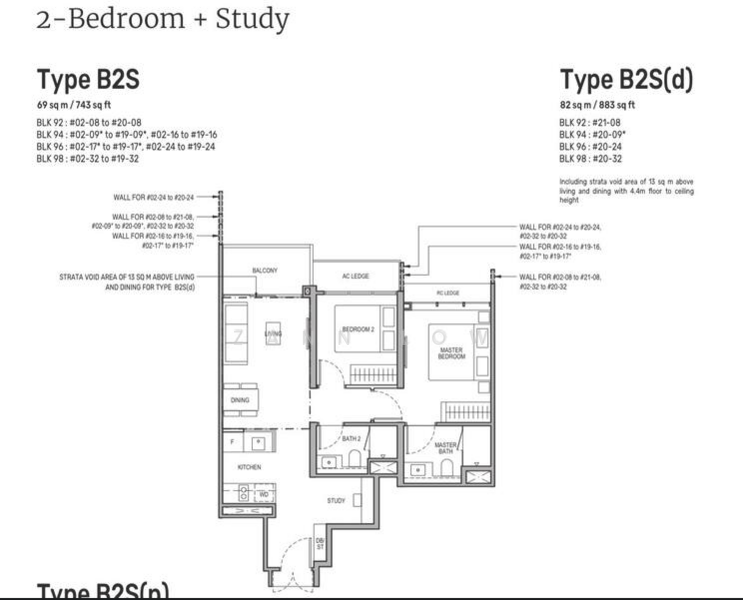 Tembusu Grand, 94 Jalan Tembusu, 2 Bedrooms, 743 sqft, Condominium For Rent, by Zann Low, 500144146 - PropertyGuru.com.sg