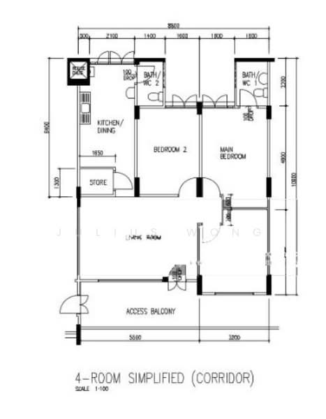265 Yishun Street 22, , 3 Bedrooms, 904 sqft, HDB Flat For Sale, by Julius Wong, 500144225 - PropertyGuru.com.sg