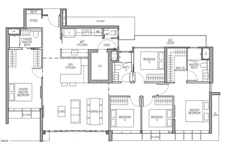 The Myst, 800 Upper Bukit Timah Road, 5 Bedrooms, 1,690 sqft, Condominium For Sale, by Heidi Chow, 500144239 - PropertyGuru.com.sg
