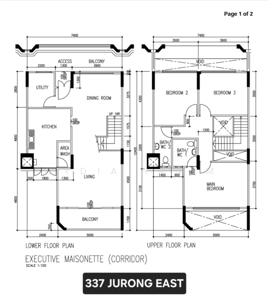 337 Jurong East Avenue 1, 337 Jurong East Avenue 1, 3 Bedrooms, 1,582 sqft, HDB Flat For Sale, by Lydia Hanim, 500144246 - PropertyGuru.com.sg