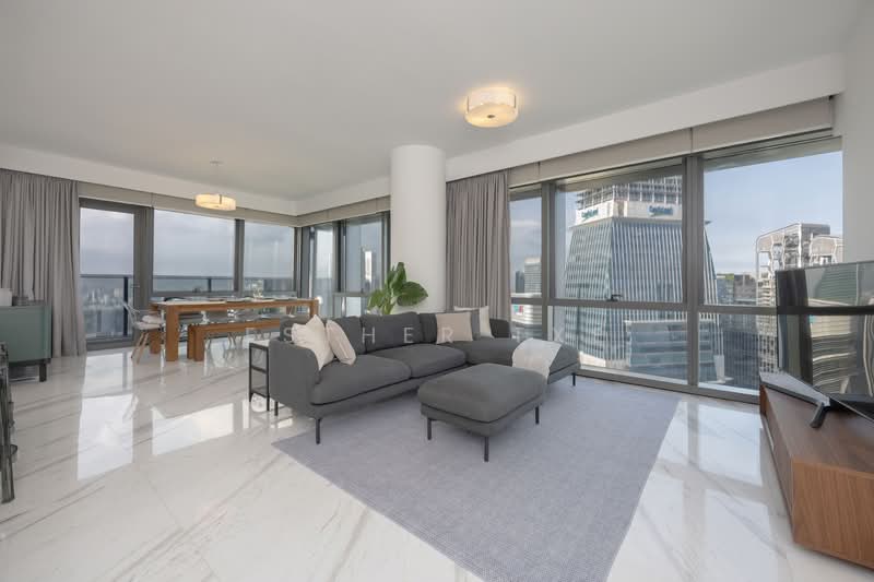 Wallich Residence, 3 Wallich Street, 3 Bedrooms, 1,755 sqft, Condominium For Sale, by Esther Txe, 500144269 - Living Room - PropertyGuru.com.sg
