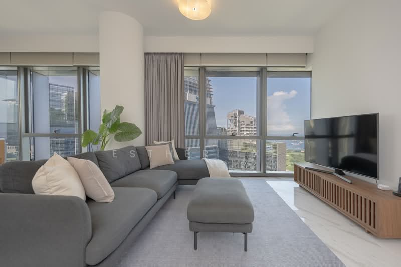 Wallich Residence, 3 Wallich Street, 3 Bedrooms, 1,755 sqft, Condominium For Sale, by Esther Txe, 500144269 - Living Room - PropertyGuru.com.sg