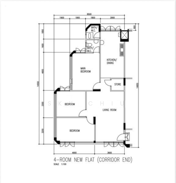 248 Jurong East Street 24, 248 Jurong East Street 24, 3 Bedrooms, 1,012 sqft, HDB Flat For Sale, by Sky Chiu, 500144334 - PropertyGuru.com.sg