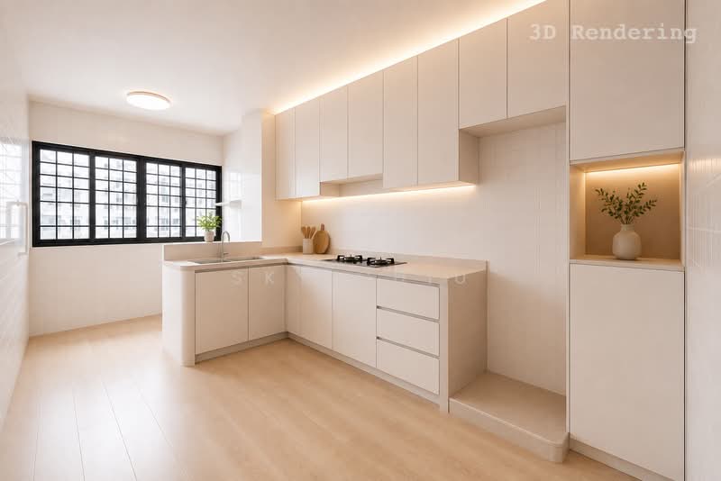 248 Jurong East Street 24, 248 Jurong East Street 24, 3 Bedrooms, 1,012 sqft, HDB Flat For Sale, by Sky Chiu, 500144334 - Kitchen - PropertyGuru.com.sg