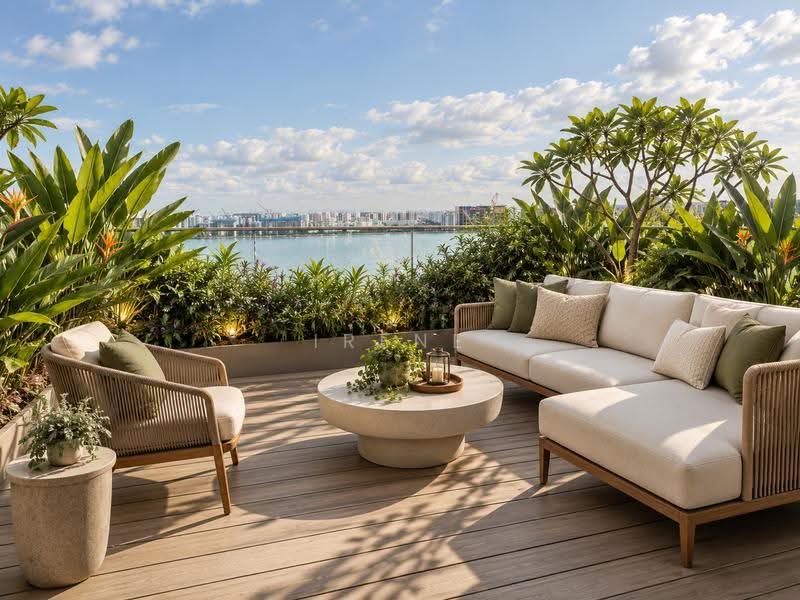 One Amber, 3 Amber Gardens, East Coast / Marine Parade, 4 Bedrooms, 3,046 sqft, Condominium For Sale, by Irene Ng, 500144363 - Open Sky Terrace (digitally enhanced) - PropertyGuru.com.sg