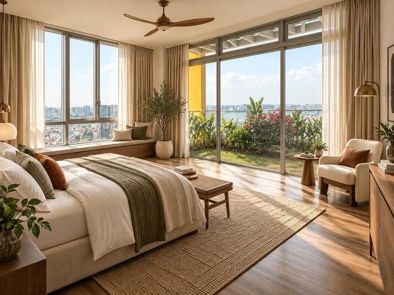 One Amber, 3 Amber Gardens, East Coast / Marine Parade, 4 Bedrooms, 3,046 sqft, Condominium For Sale, by Irene Ng, 500144363 - Master Room (digitally enhanced) - PropertyGuru.com.sg
