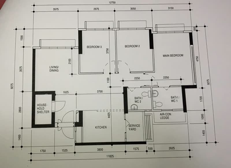 110A Bidadari Park Drive, 110A Bidadari Park Drive, 3 Bedrooms, 1,001 sqft, HDB Flat For Sale, by Chia Choi Ling, 500144399 - PropertyGuru.com.sg